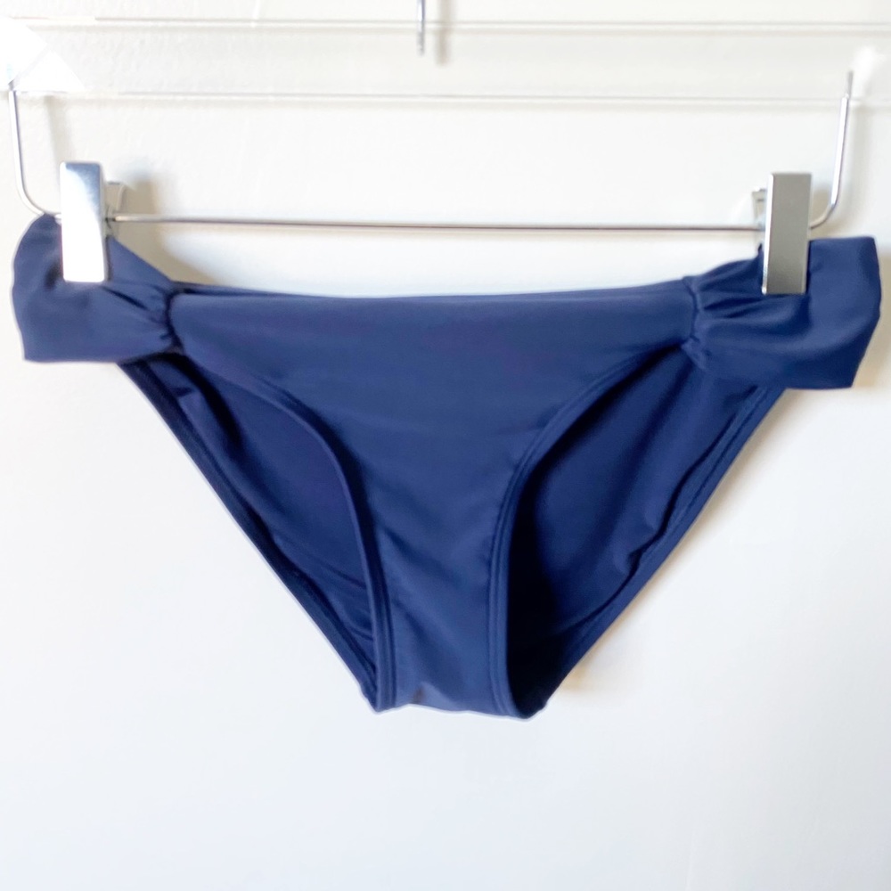 Aerie Bikini Bottoms Navy Blue